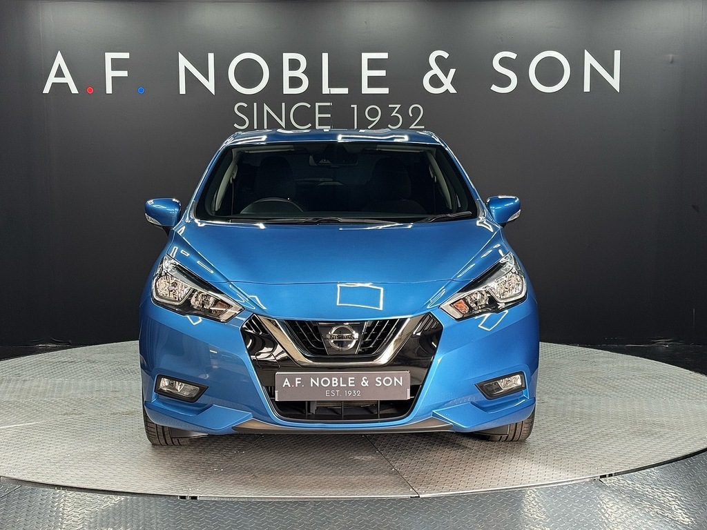Nissan Micra Ig-t Acenta U993 Ulez Blue #3