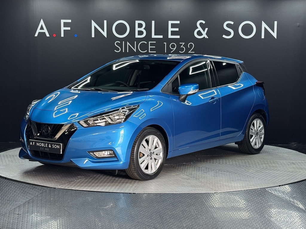 Nissan Micra Ig-t Acenta U993 Ulez Blue