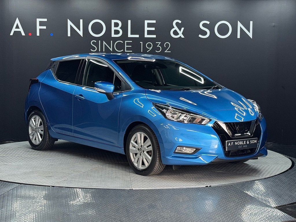 Nissan Micra Ig-t Acenta U993 Ulez Blue #2