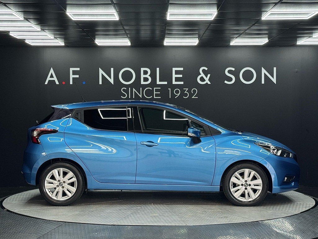 Nissan Micra Ig-t Acenta U993 Ulez Blue #6