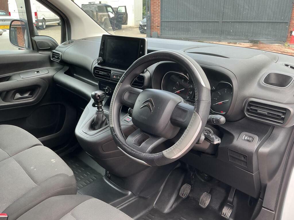 Citroen Berlingo 1.5 Bluehdi 1000Kg Driver Ed 100Ps 6 Speed Ss White #7