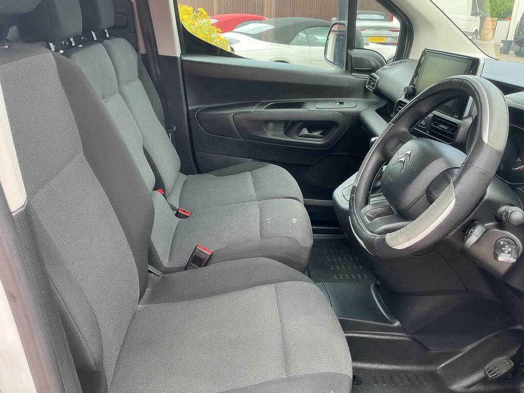 Citroen Berlingo 1.5 Bluehdi 1000Kg Driver Ed 100Ps 6 Speed Ss White #8