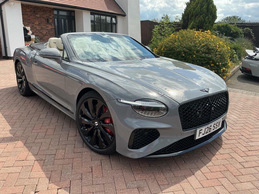 Bentley Continental Gt 4.0 V8 High-performance 25.9Kwh Gtc 4Wd Euro Grey