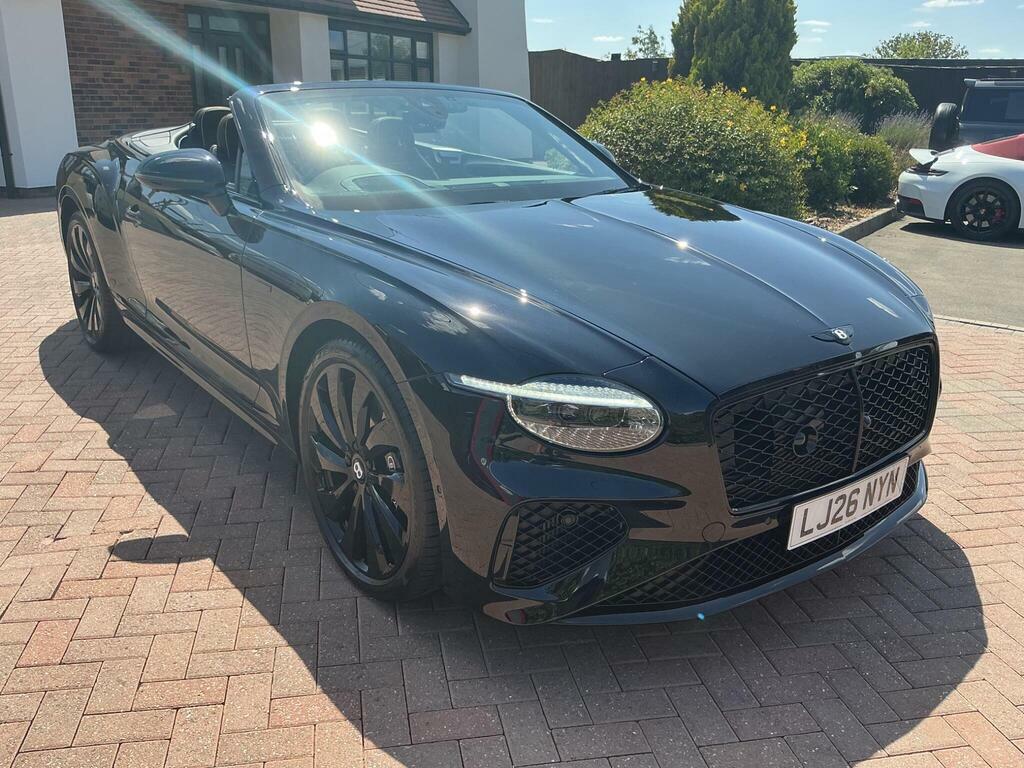 Bentley Continental Gt 4.0 V8 High-performance 25.9Kwh Gtc 4Wd Euro Black