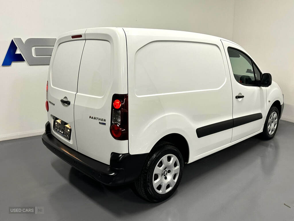 Peugeot Partner Panel Van White #8