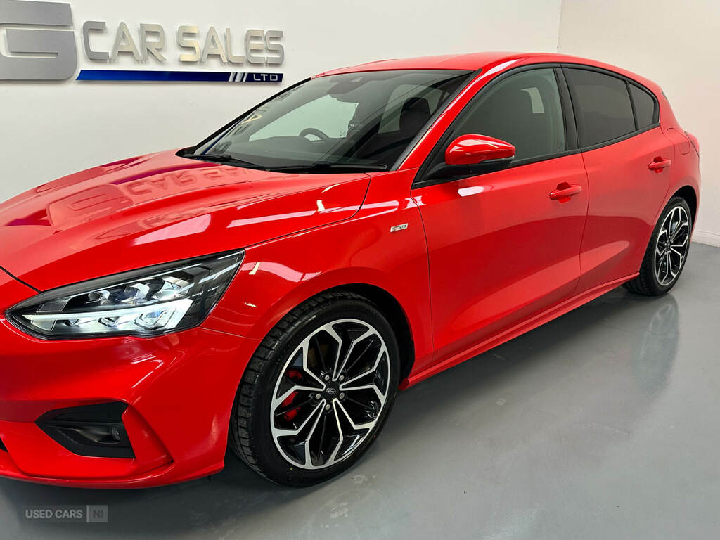 Ford Focus 1.0 Ecoboost Hybrid Mhev 125 St-line X Edition YM70ZRJ Red #5