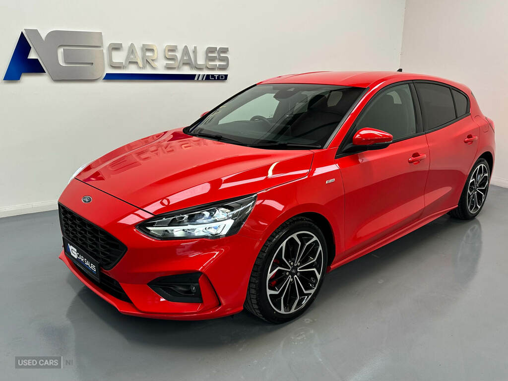 Ford Focus 1.0 Ecoboost Hybrid Mhev 125 St-line X Edition YM70ZRJ Red #3