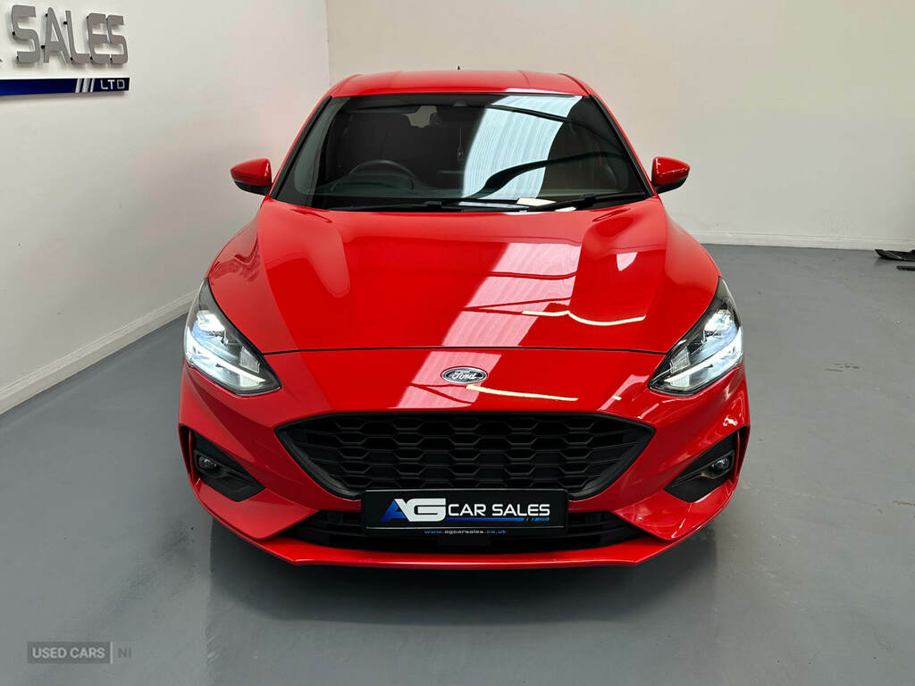 Ford Focus 1.0 Ecoboost Hybrid Mhev 125 St-line X Edition YM70ZRJ Red #2