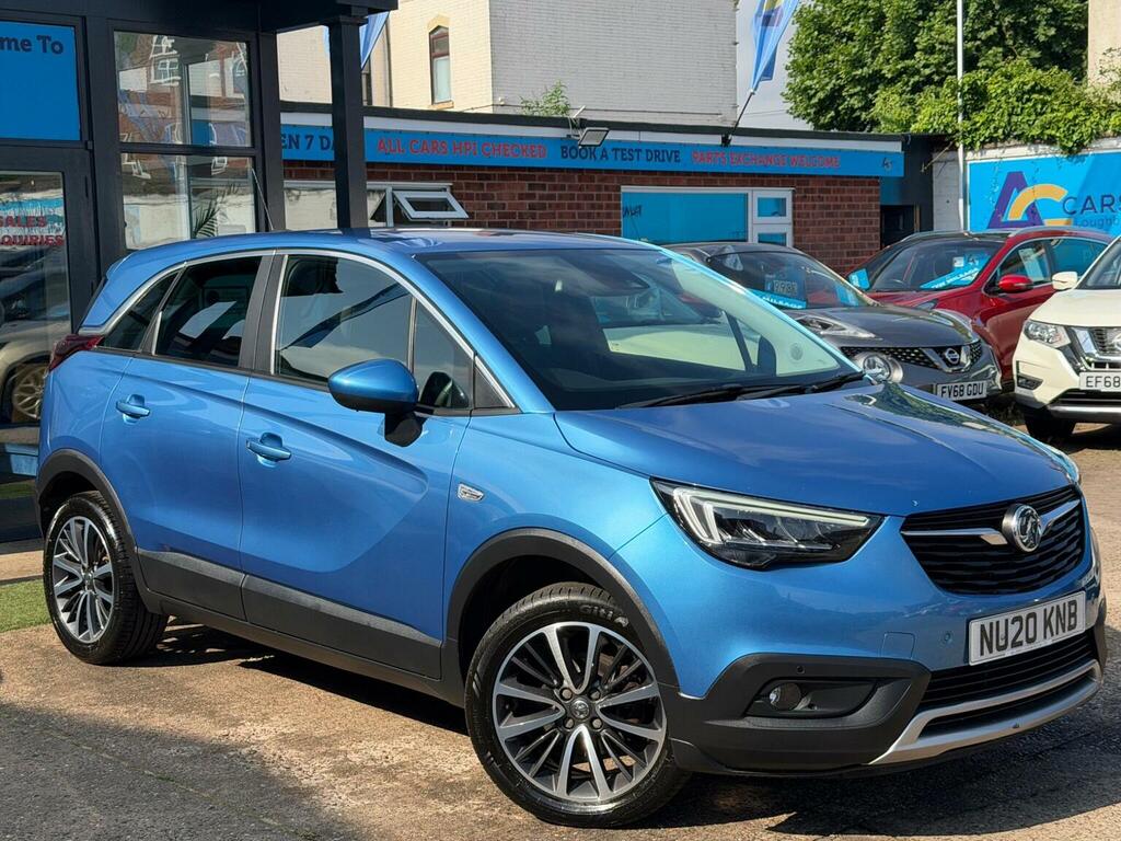 Vauxhall Crossland X Suv 1.2 Turbo Elite Nav Euro 6 Ss 202 Blue