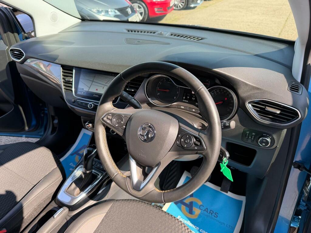 Vauxhall Crossland X Suv 1.2 Turbo Elite Nav Euro 6 Ss 202 NU20KNB Blue #3