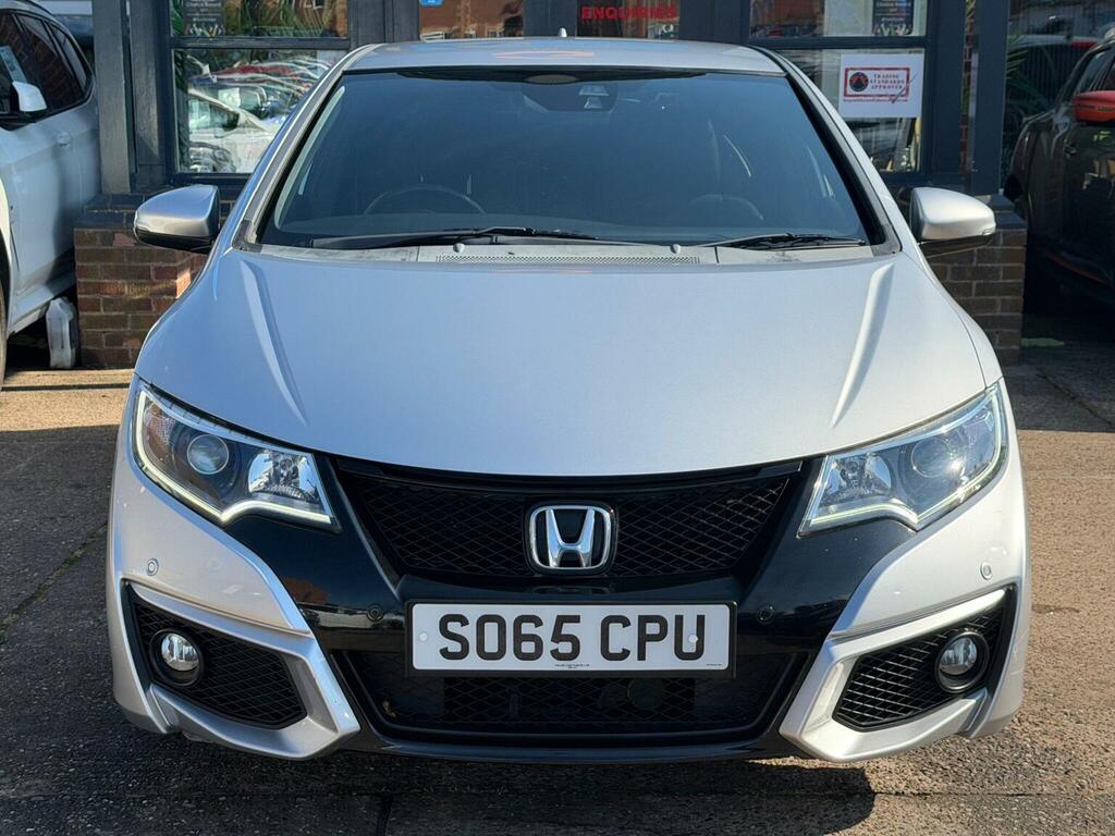 Honda Civic 1.8 I-vtec Sport Euro 6 SO65CPU Silver #6