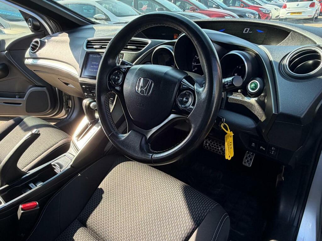 Honda Civic 1.8 I-vtec Sport Euro 6 SO65CPU Silver #3