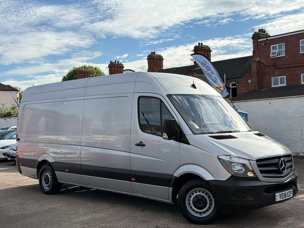Mercedes-Benz Sprinter Panel Van 2.1 314 Cdi Rwd L3 H3 201818 Silver