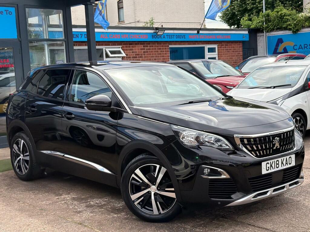 Peugeot 3008 Suv 1.2 Puretech Allure Eat Euro 6 Ss 2018 Black