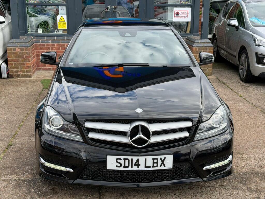 Mercedes-Benz C Class Coupe 1.6 C180 Amg Sport Edition G-tronic Euro 6 Black #6