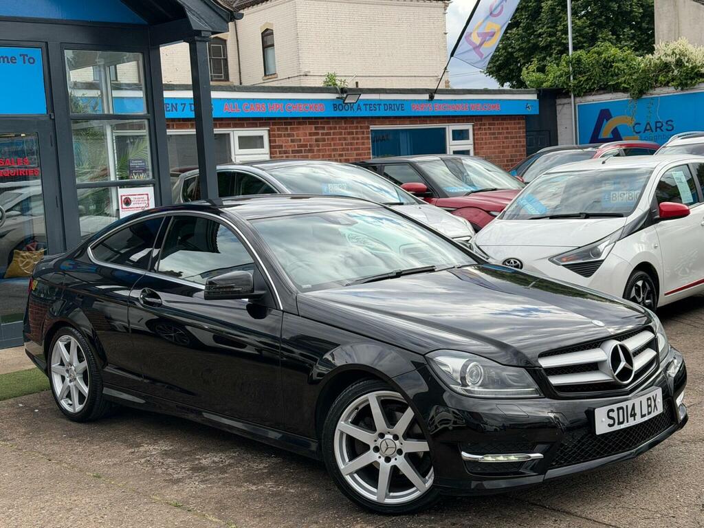 Mercedes-Benz C Class Coupe 1.6 C180 Amg Sport Edition G-tronic Euro 6 Black