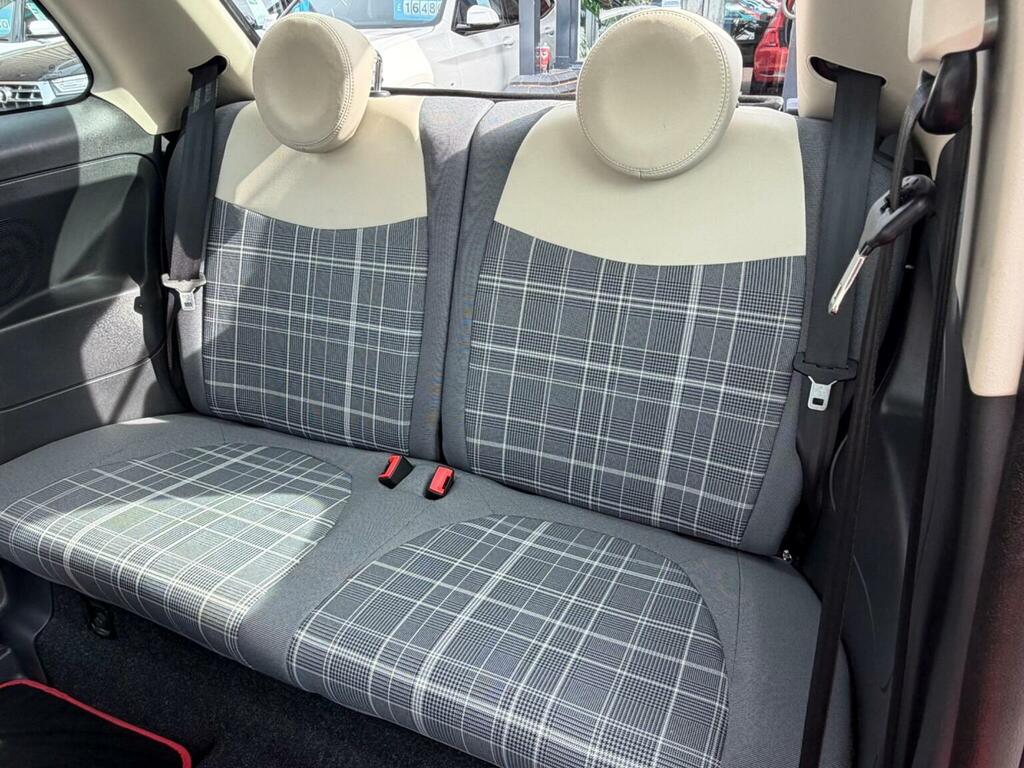 Fiat 500 Hatchback 1.2 Lounge Euro 6 Ss 201666 YP66TKF Pink #5