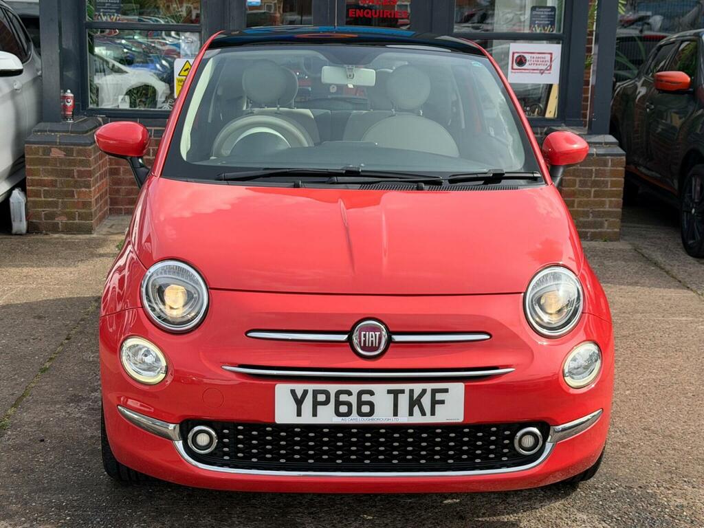 Fiat 500 Hatchback 1.2 Lounge Euro 6 Ss 201666 YP66TKF Pink #6