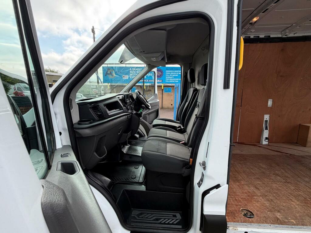 Ford Transit Custom Panel Van 2.0 350 Ecoblue Leader Fwd L3 H2 Euro 6 HK71PZG White #3