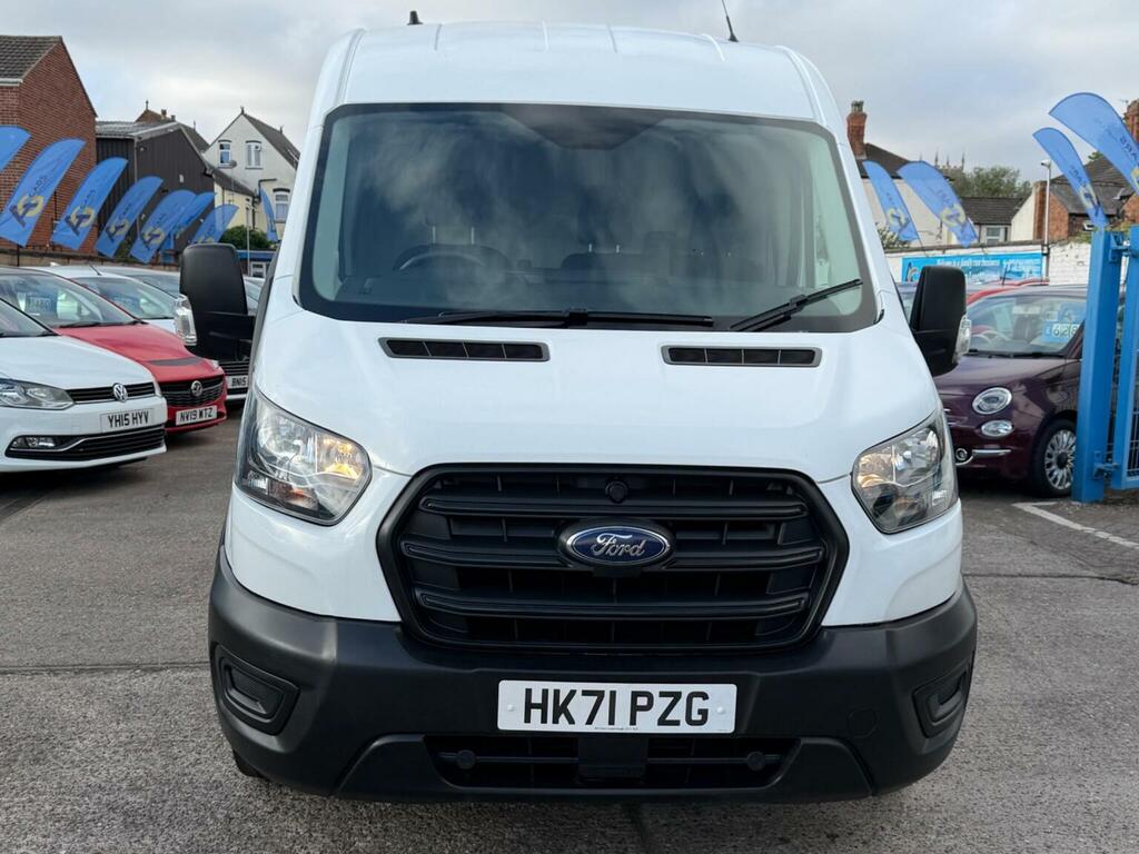 Ford Transit Custom Panel Van 2.0 350 Ecoblue Leader Fwd L3 H2 Euro 6 HK71PZG White #6