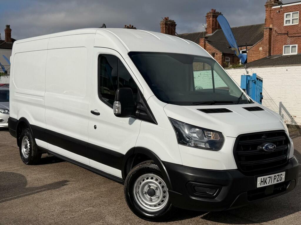 Ford Transit Custom Panel Van 2.0 350 Ecoblue Leader Fwd L3 H2 Euro 6 White