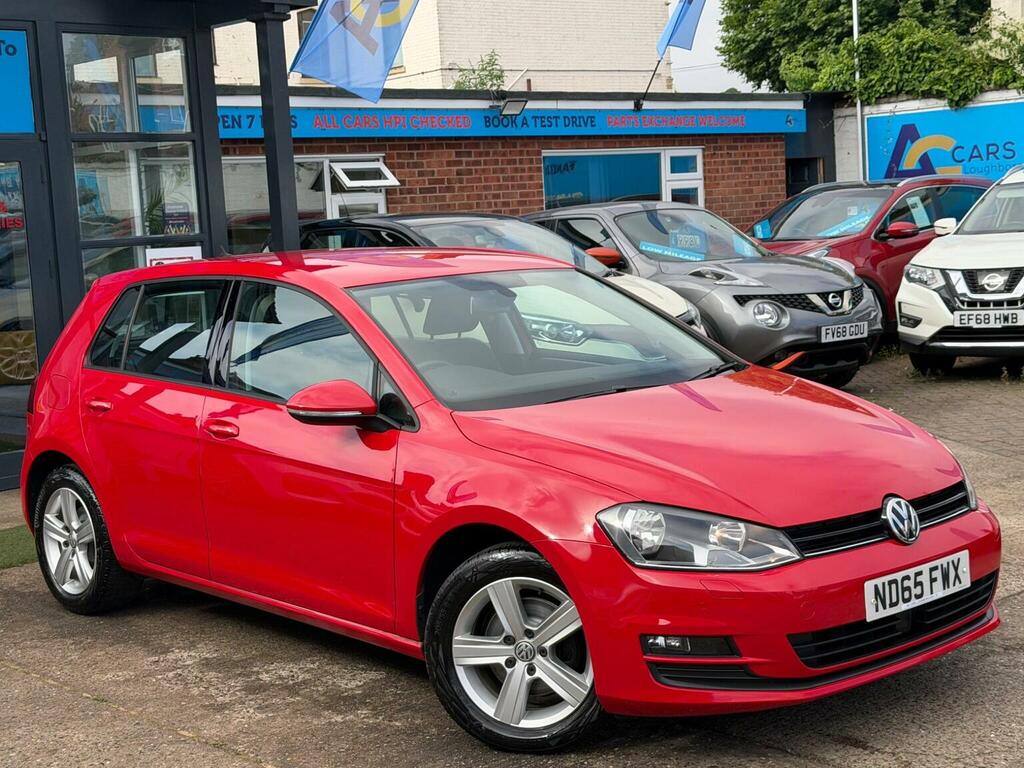 Volkswagen Golf Hatchback 1.4 Tsi Bluemotion Tech Match Edition Eu Red