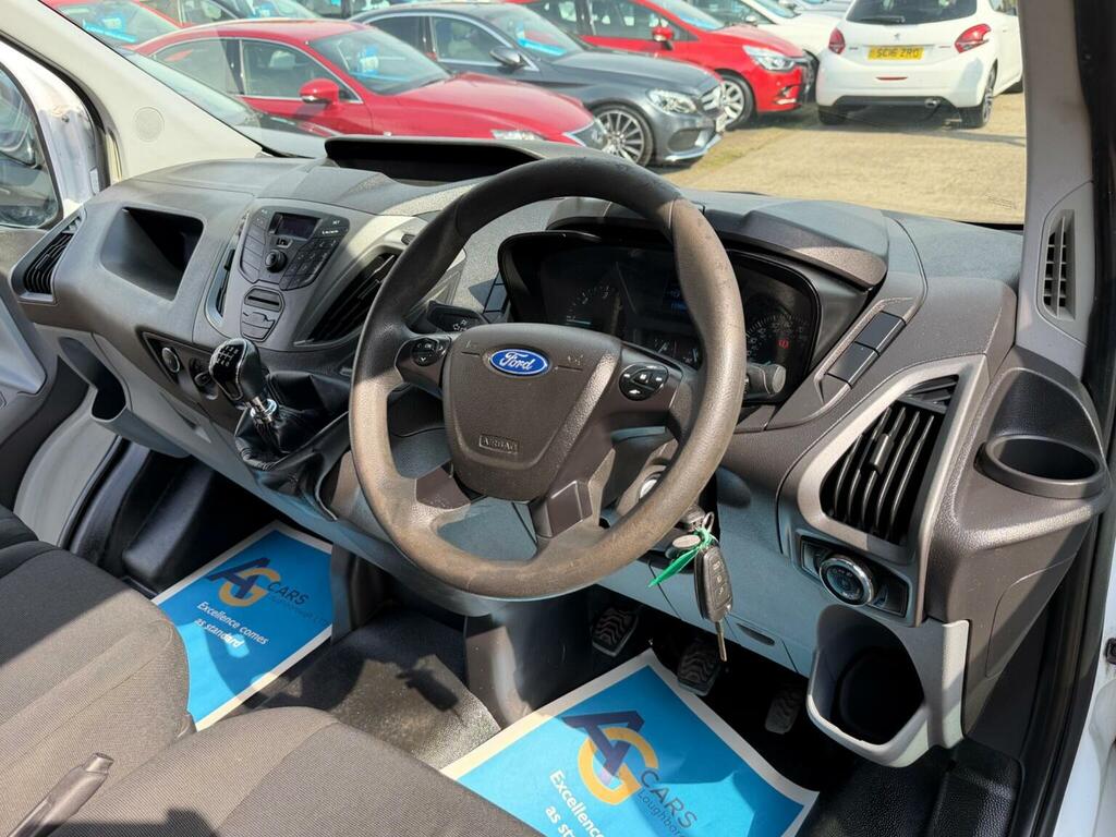 Ford Transit Custom Panel Van 2.2 Tdci 290 L1 H1 201565 FJ65PZU White #2