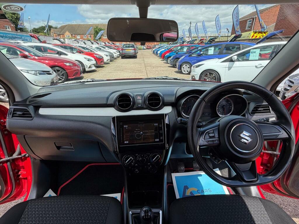 Suzuki Swift Hatchback 1.0 Boosterjet Sz-t Euro 6 201968 FH68VXV Red #2