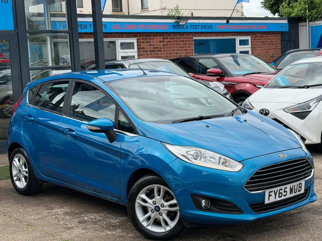 Ford Fiesta Hatchback 1.25 Zetec Euro 6 201565 Blue #6
