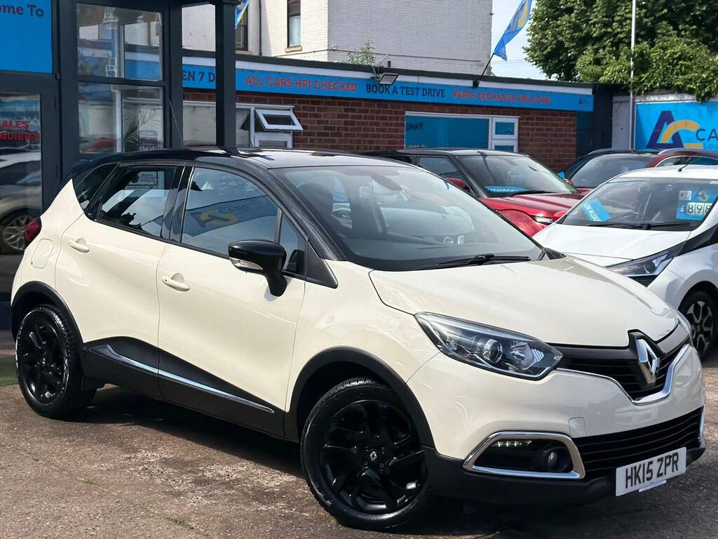 Renault Captur 1.5 Dci Dynamique Medianav Edc Euro 5 White