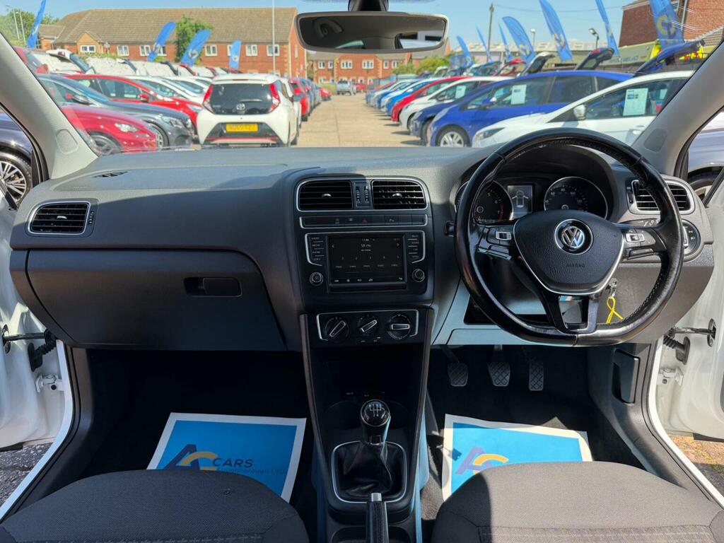 Volkswagen Polo 1.2 Tsi Match Edition Euro 6 Ss White #2