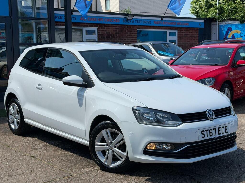 Volkswagen Polo 1.2 Tsi Match Edition Euro 6 Ss White