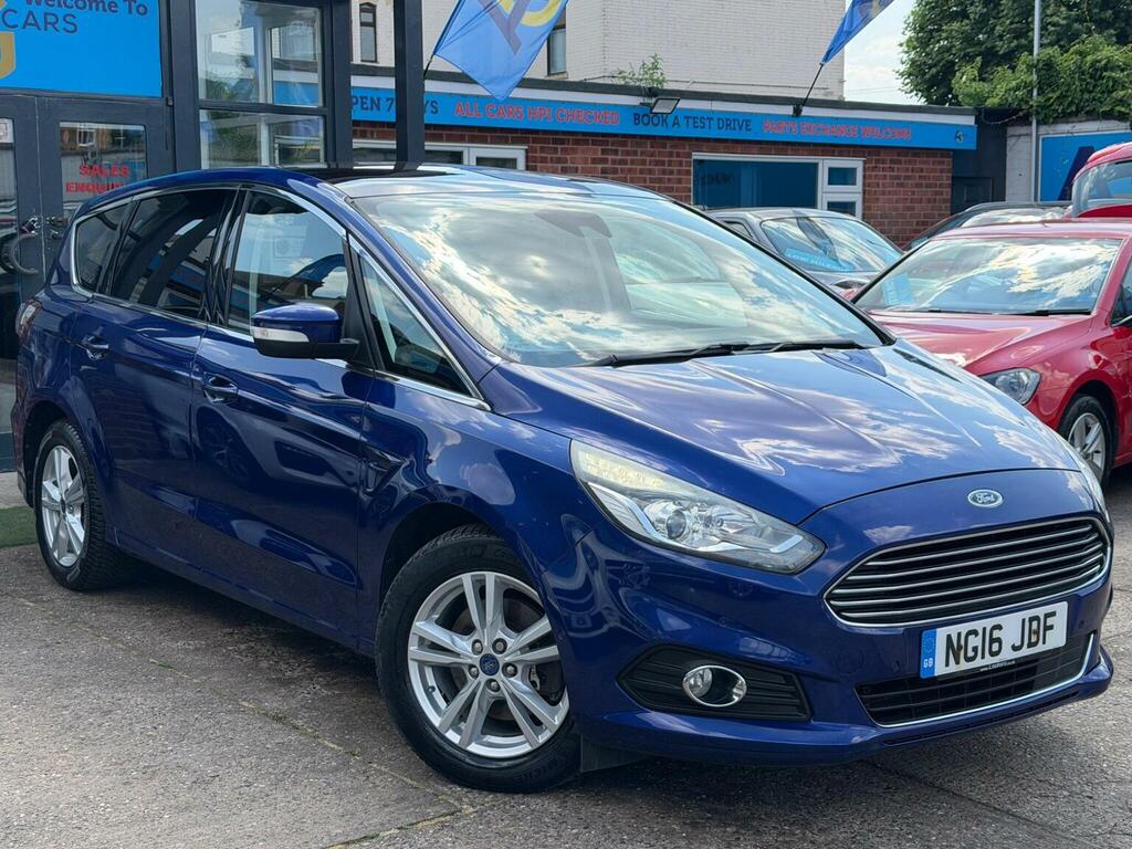 Ford S-Max Mpv 2.0 Tdci Titanium Euro 6 Ss 201616 Blue