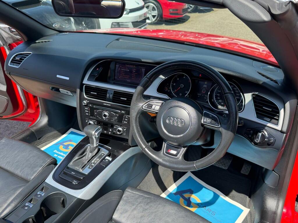 Audi A5 Convertible 2.0 Tdi S Line Special Edition Multitr Red #3