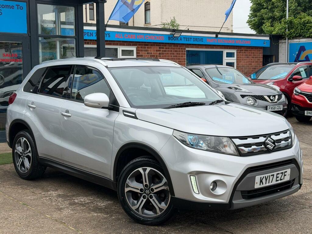 Suzuki Vitara Suv 1.6 Sz5 Euro 6 Ss 201717 Silver