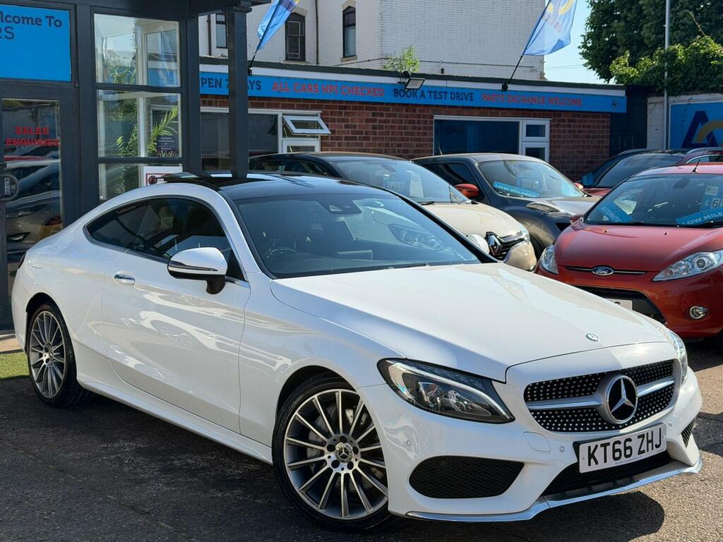 Mercedes-Benz C Class Coupe 2.1 C250d Amg Line Premium Plus G-tronic White