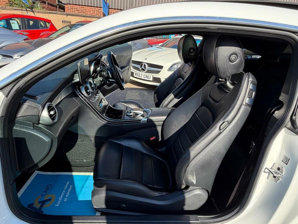 Mercedes-Benz C Class Coupe 2.1 C250d Amg Line Premium Plus G-tronic KT66ZHJ White #4