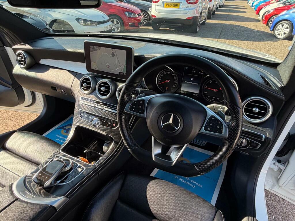 Mercedes-Benz C Class Coupe 2.1 C250d Amg Line Premium Plus G-tronic KT66ZHJ White #3
