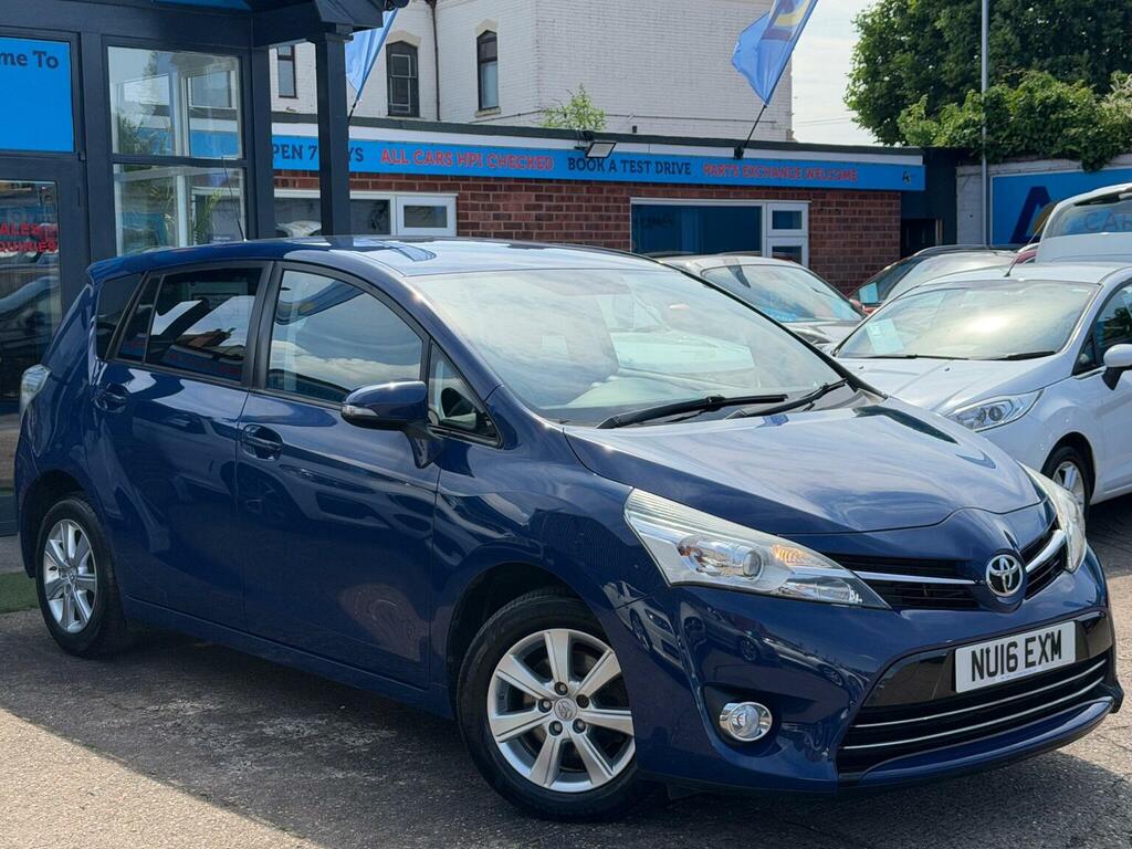 Toyota Verso Mpv 1.6 D-4d Icon Euro 6 Ss 201616 Blue