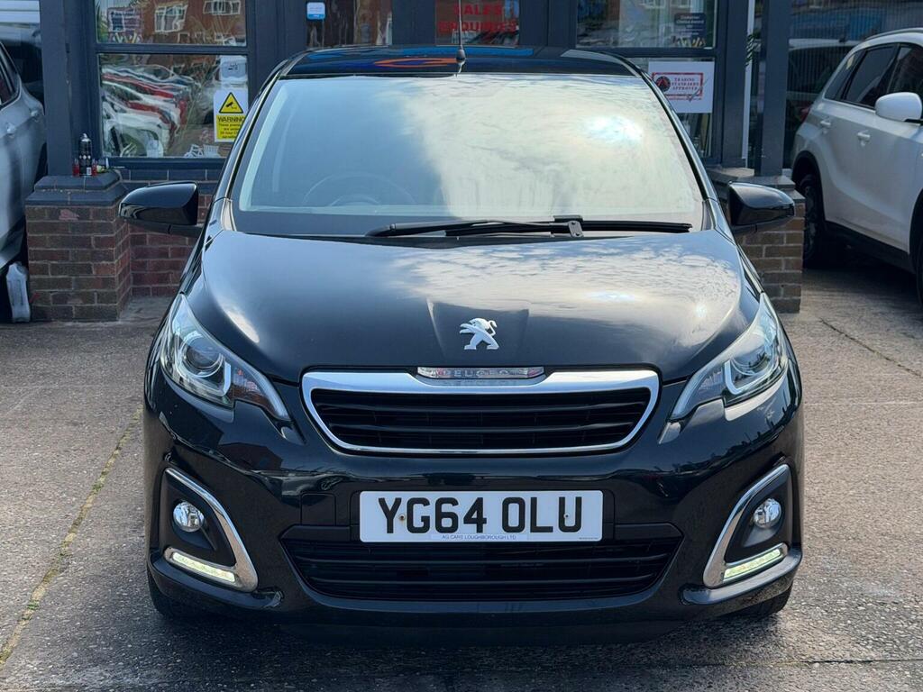 Peugeot 108 Hatchback 1.2 Vti Puretech Allure Euro 5 2014 Black #6