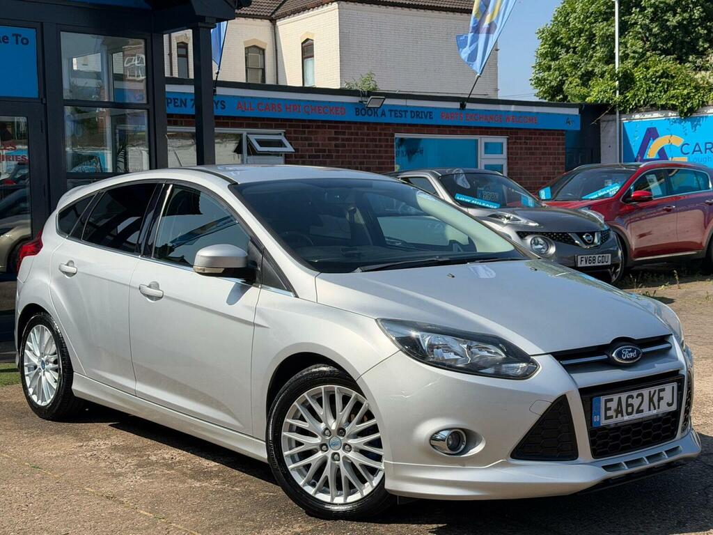 Ford Focus Hatchback 1.6T Ecoboost Zetec S Euro 5 Ss Silver