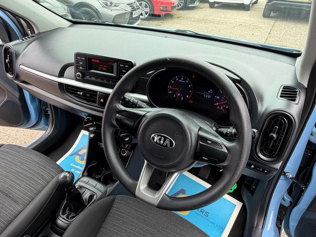 Kia Picanto Hatchback 1.0 1 Euro 6 201969 NX69SYP Blue #3