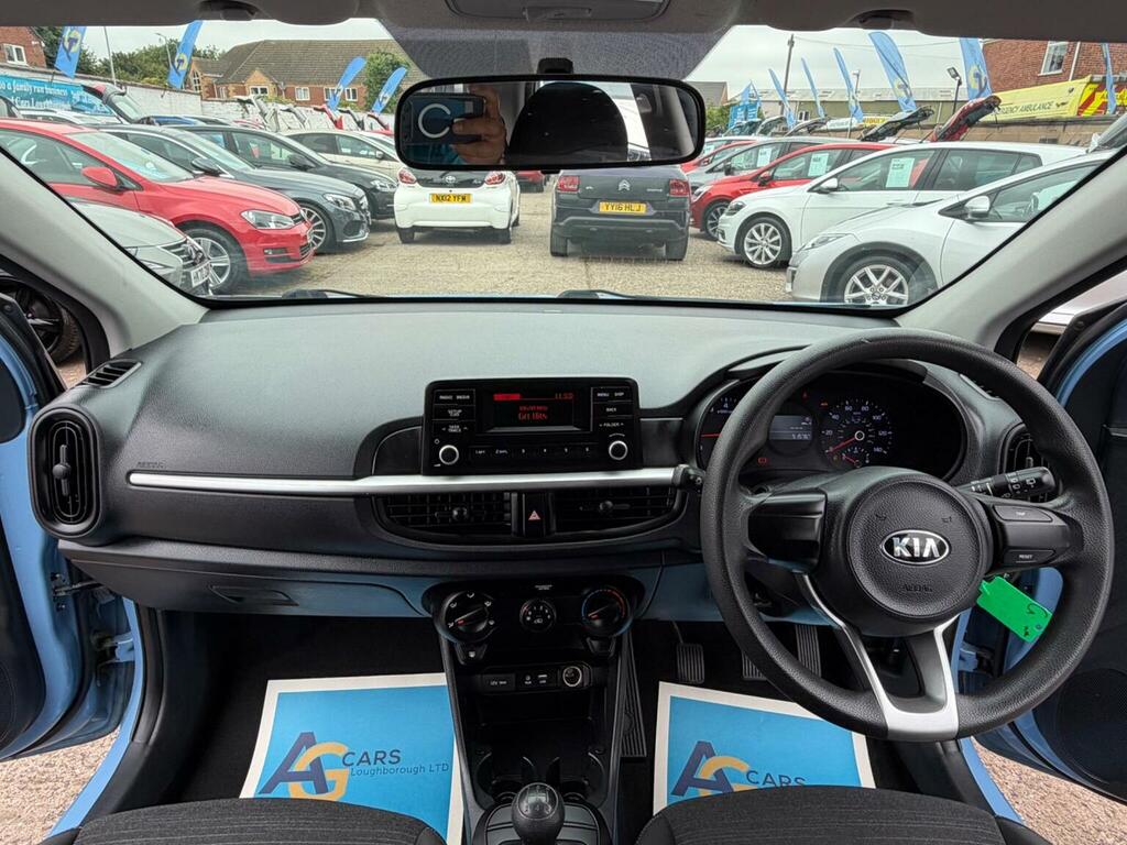 Kia Picanto Hatchback 1.0 1 Euro 6 201969 NX69SYP Blue #2