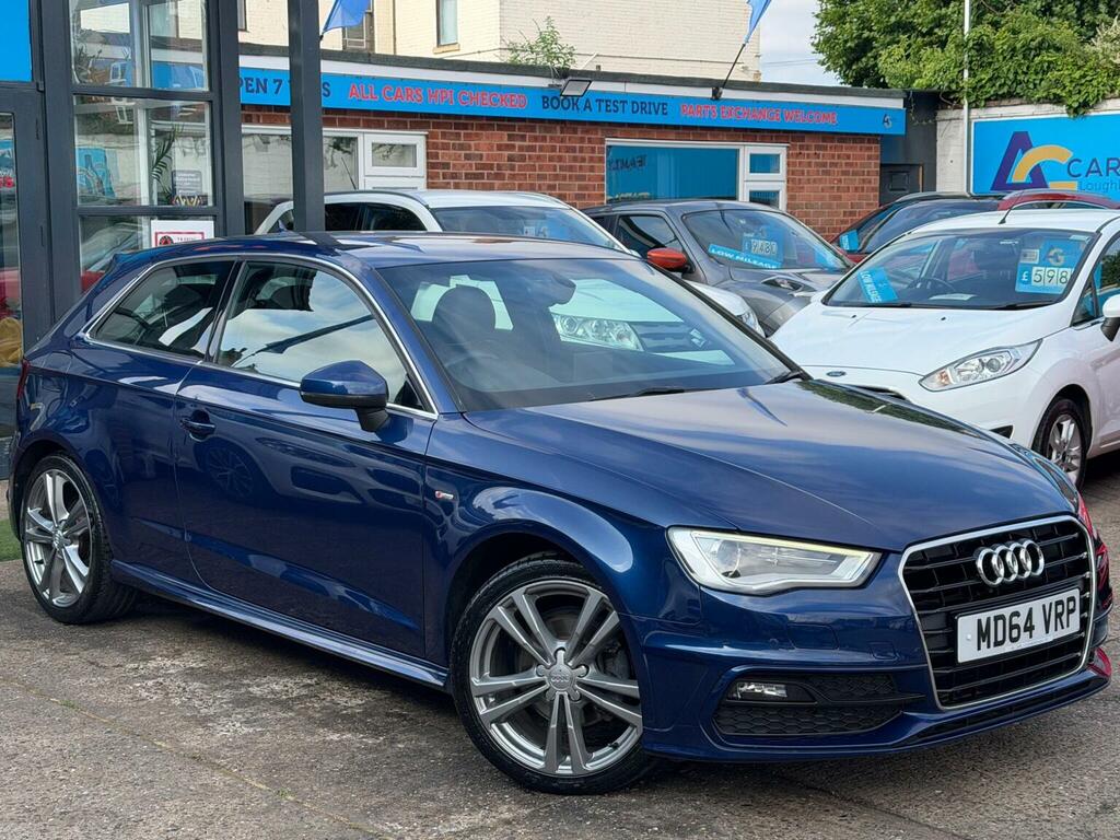 Audi A3 Hatchback 1.4 Tfsi Cod S Line S Tronic Euro 6 Ss Blue