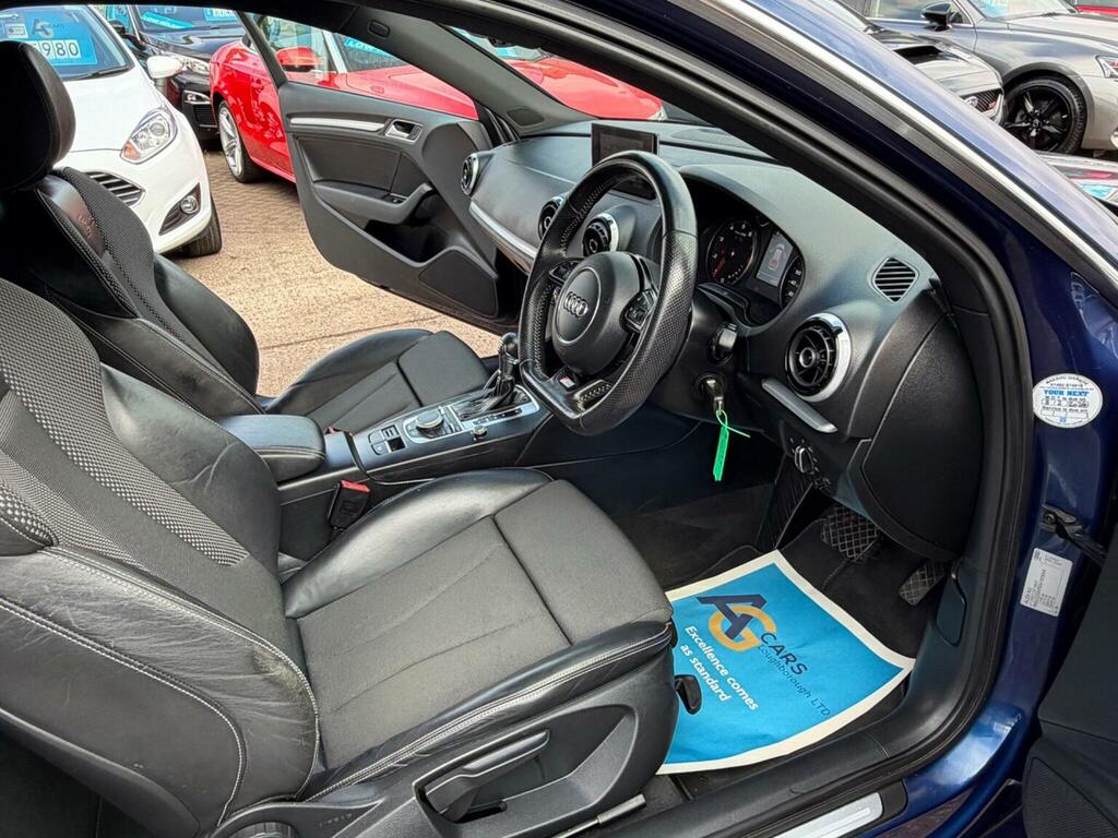 Audi A3 Hatchback 1.4 Tfsi Cod S Line S Tronic Euro 6 Ss MD64VRP Blue #3
