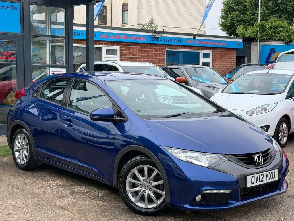 Honda Civic Hatchback 1.8 I-vtec Ex Euro 5 Ss 201212 Blue