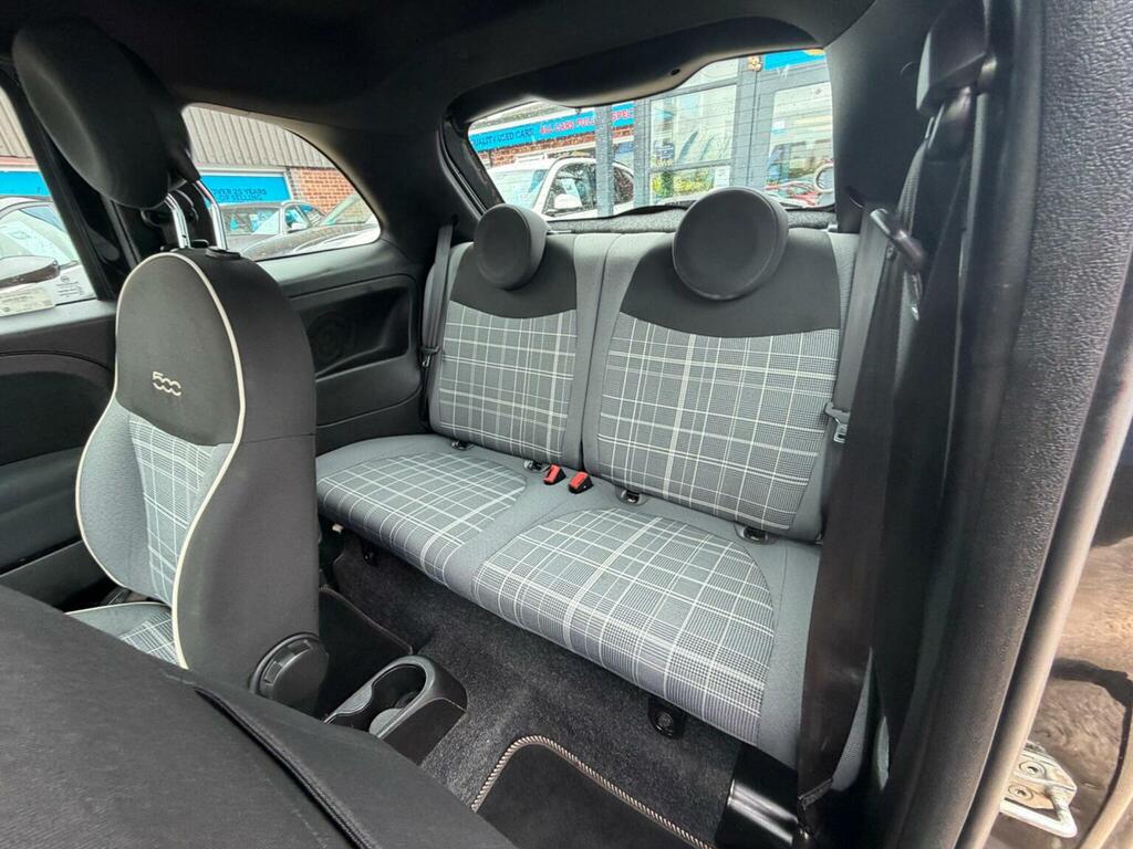 Fiat 500 Hatchback 1.2 Lounge Euro 6 Ss 201969 WP69FFL Black #6