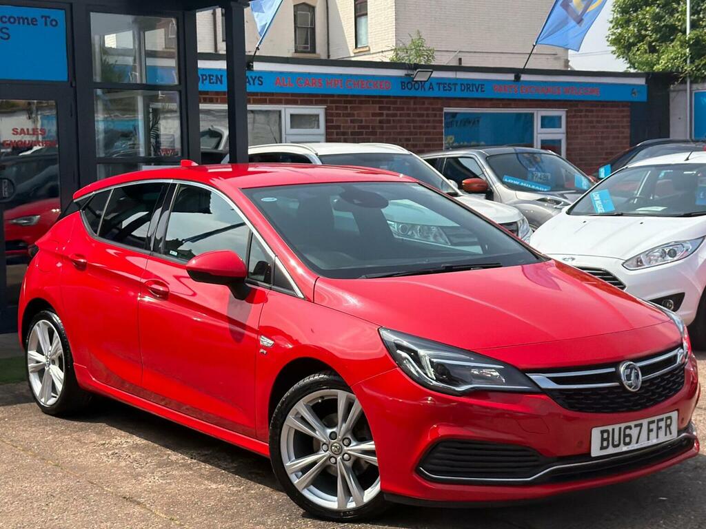 Vauxhall Astra Hatchback 1.4I Turbo Sri VX Line Nav Euro 6 2 Red