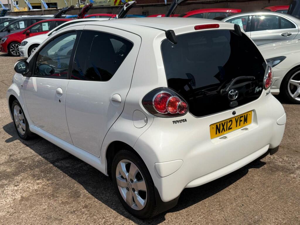 Toyota Aygo Fire Automatic White #13