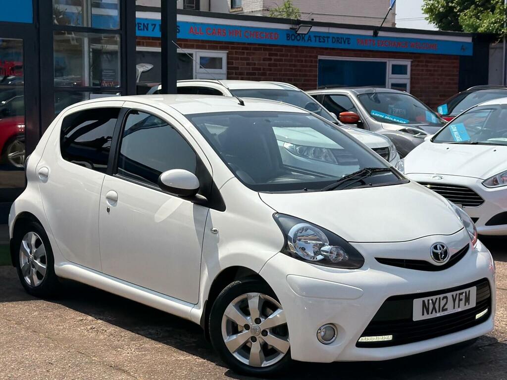 Toyota Aygo 1.0 Vvt-i Fire Multimode Euro 5 Ac White